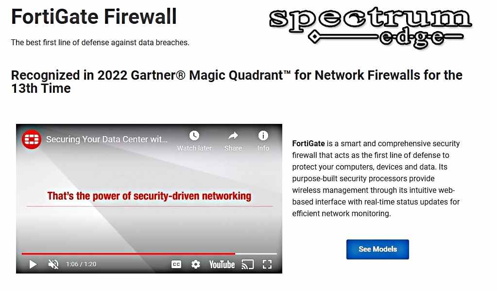 Spectrum Edge Is The Leading Fortigate Firewall Distributor in Malaysia